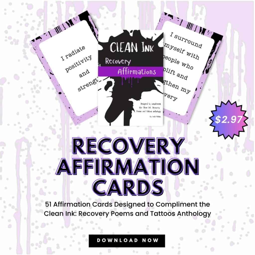Mock up of Recovery Affirmations